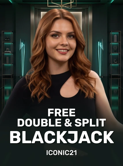 Free Double & Split Blackjack game tile